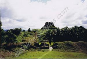 Mayan temple, Xunantunich. Gloucestershire Regimen