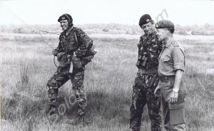 Lieutenant-Colonel A.P.A. Arengo-Jones with Direct