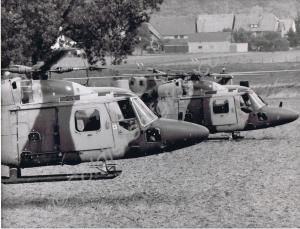 Lynx helicopters. c.1986.