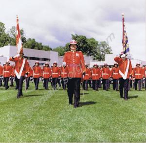 Presentation of the Colours Ceremony. Royal Canadi