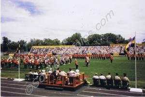 Presentation of the Colours Ceremony. Royal Canadi