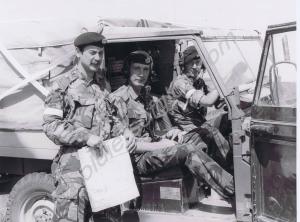 Field Exercise. Private Kay, unidentified, Private