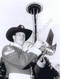 Band and Drums. Corporal Mike Harvey.  1st Battali