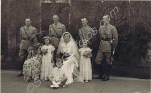 Wedding. Lieutenant-Colonel J.R. Guild, Major Lach