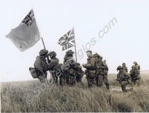 Exercise Epsom Down. Brigade Commander with Battal