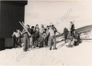 Skiing Party of Gloucestershire Regiment soldiers