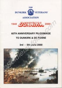 Programme of the Dunkirk Veteran's Association 60t