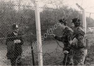 Second Lieutenant Barnard and Sergeant Bull of the