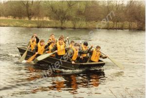 Gloucestershire Regiment cadets on "watermanship t