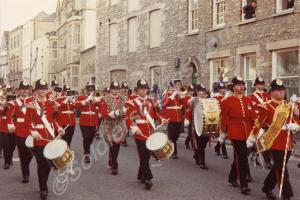 Band of the Gloucestershire Regiment 'In full flow