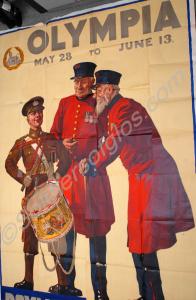 Royal Tournament Olympia poster 1931.  In five sec