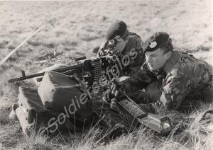 Lance-Corporal Symmons and Private Grant of 'A' Co
