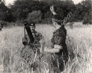 The Mortar Platoon in action during excerise Summe