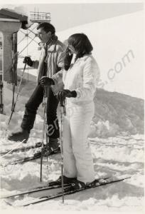 Skiing. Captain Adjutant and Mrs. Vine. Exercise S