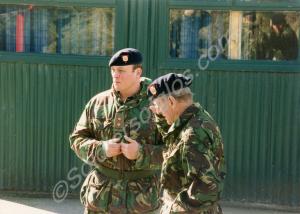 H.R.H. Duke of Edinburgh with Lieutenant-Colonel B