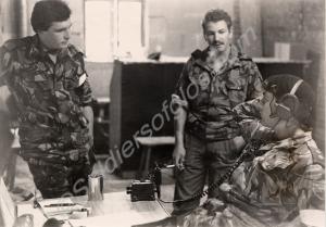 Some officers of the Gloucestershire Regiment in M