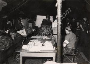 Field HQ on operation Spearpoint.