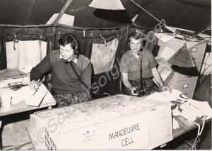 Field HQ on operation Spearpoint.