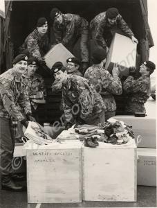 "Soldiers of the 1st battalion, The Gloucestershir