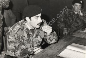 Lieutenant Lavender of the 1st Battalion Glouceste