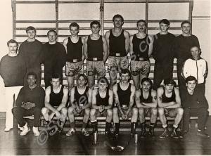 Gloucestershire Regiment Boxing Teams with coaches