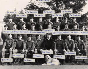 A group of Gloucestershire Regiment soldiers. Anti