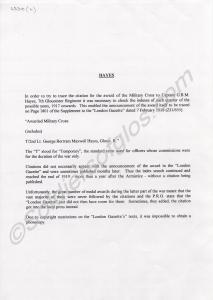 Two documents written about obtaining the citation