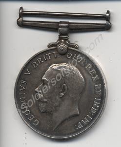 British War Medal. Awarded to 2098/240364 Private