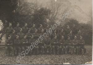 Group of Gloucestershire Regiment soldiers. c. 194