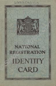 National Registration identity card of Mr. Alfred.