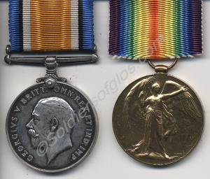 Group of two medals; British War Medal and Allied