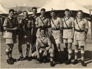 A group of officers of the 1st Battalion Glouceste