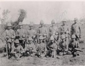'Group of 2nd Glosters Boer War'.