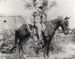 'Soldier on Horseback Boer War'.