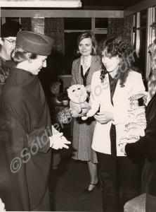 Duchess of Gloucester with Gloucestershire Regimen