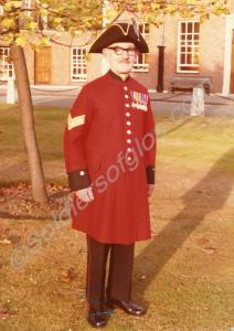 Sergeant Merrick of the Gloucestershire Regiment a