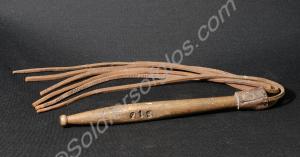 German cat o' six tails whip, used at British Offi