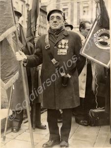 Louis Roux, aged 90. Standard Bearer of the Rouen