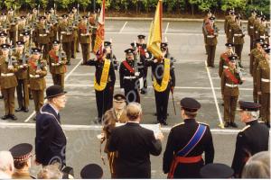 The Gloucestershire Regiment receiving the Freedom