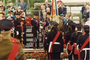 The Gloucestershire Regiment receiving the Freedom