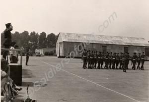 N.C.O. Cadre Passing Out Parade.  Gloucestershire