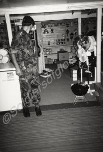 Gloucestershire Regiment officer in the electrical