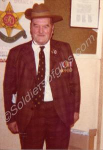 Mr. W.J. Pritchard, formerly corporal in 1st Batta