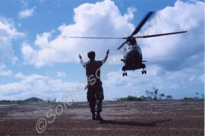 Puma helicopter with soldiers of the Gloucestershi