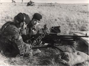 Crew of G.P.M.G. heavy machine gun. 1st Battalion,
