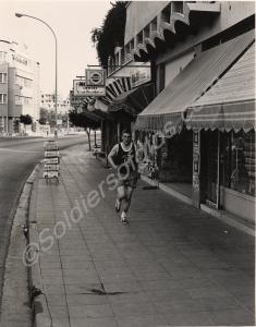 Runner in United Nations Cyprus sponsored run, Nic