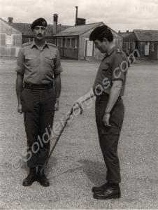 Captain England and Captain Evans restage a 1962 m