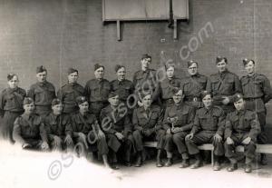 Group photograph of 5th Gloster Home Guard 'G'Coy