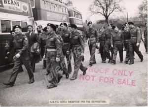 Soldiers Preparing for Civic Reception Sergeant Sm