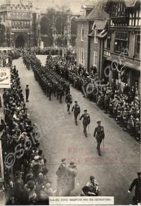 Parade at Civic recption. Proof only Photo. Novemb